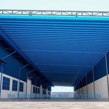 Mái xếp lượn sóng